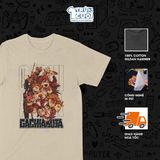  Áo thun Gachiakuta, Trùm cuối Anime, Cotton 100% 2 màu nam nữ 0540 