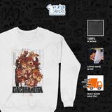  Áo sweater Gachiakuta, Trùm Cuối Anime, Nỉ Bông 100% Unisex nam nữ 0528 