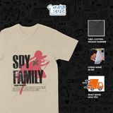  Áo thun Spy x Family: Thorn Princess, Trùm Cuối Manga Anime, Unisex Cotton 100% 4 màu nam nữ 0015 