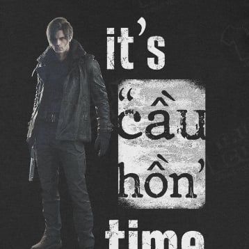  Áo hoodie 2 mặt Leon - Resident Evil Requiem, Trùm Cuối Game, Unisex Nỉ bông 100% 2 màu nam nữ 0540 