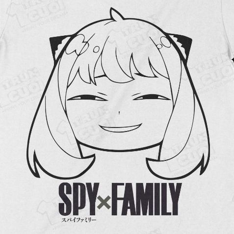 Áo hoodie Spy x Family: Anya Mặt Bựa, Trùm Cuối Anime, Nỉ Bông 100% Unisex nam nữ 0002 