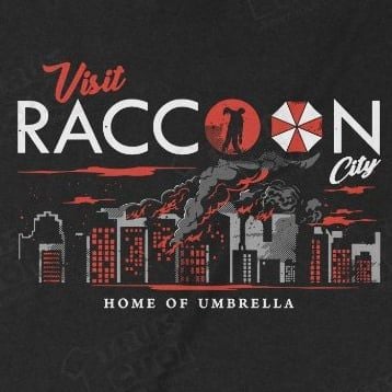  Áo hoodie Raccoon City - Resident Evil, Trùm Cuối Game, Unisex Nỉ bông 100% 2 màu nam nữ 0539 