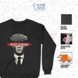  Áo sweater Thomas Shelby - Peaky Blinders, Trùm Cuối Cine, Nỉ Bông 100% Unisex nam nữ 0529 