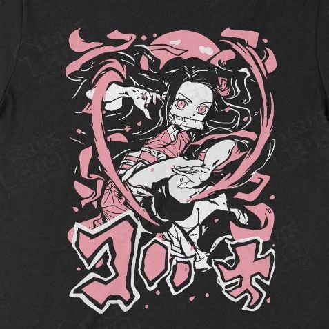  Áo hoodie Kimetsu no Yaiba: Nezuko Kamado, Trùm Cuối Anime, Nỉ Bông 100% Unisex nam nữ 0011 