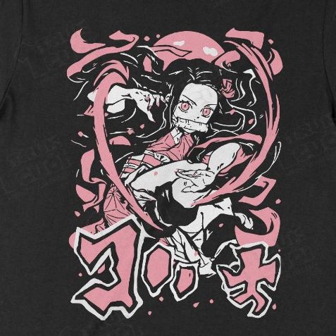  Áo hoodie Kimetsu no Yaiba: Nezuko Kamado, Trùm Cuối Anime, Nỉ Bông 100% Unisex nam nữ 0011 