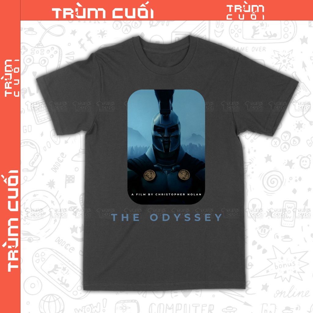  Áo Thun The Odyssey Trùm Cuối Movie Cine, Unisex Cotton 100% 2 màu nam nữ 0600 