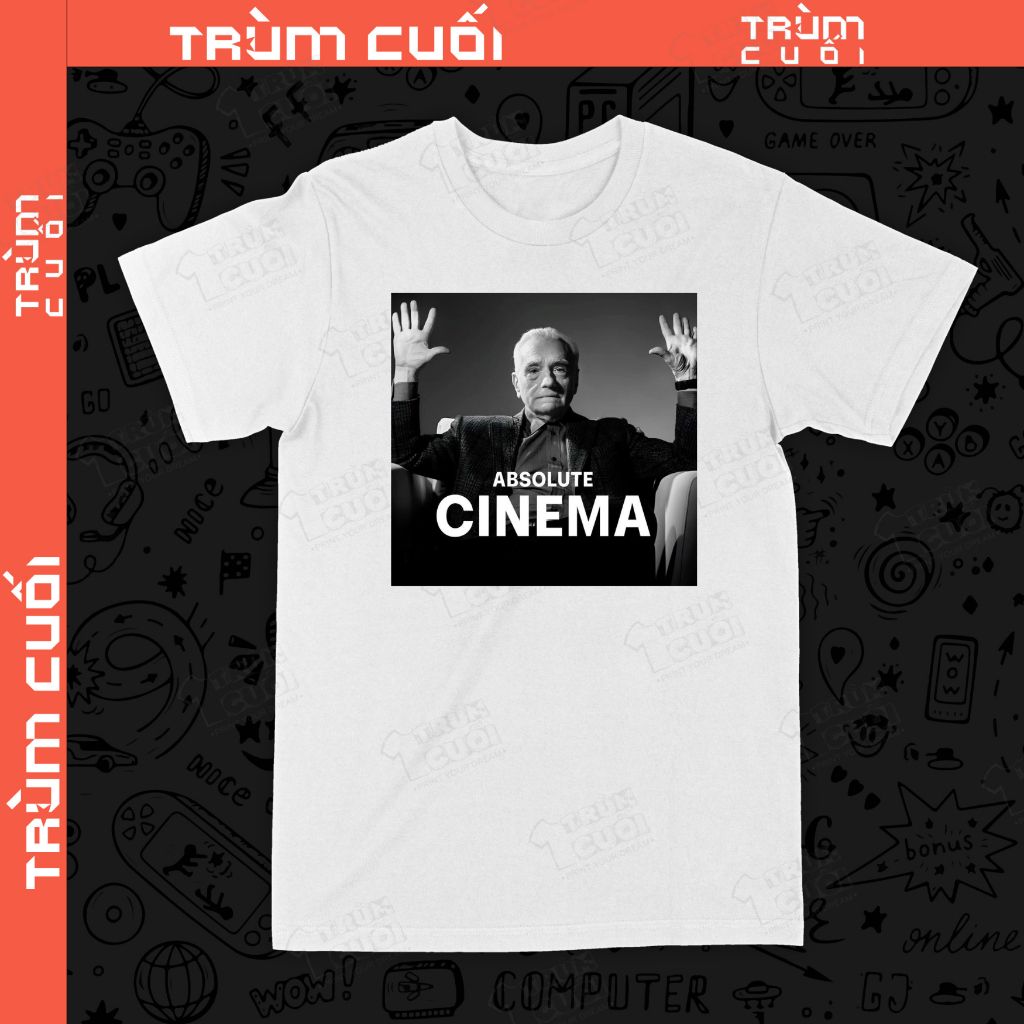  Áo thun Tuyệt Đối Điện Ảnh, Trùm Cuối Meme, Unisex Cotton 100% 4 màu nam nữ 0524 