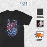  Áo thun Hornet - Hollow Knight: Silksong , Trùm Cuối Game, Unisex Cotton 100% 2 màu nam nữ 0525 