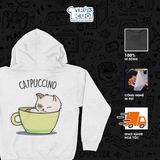  Áo hoodie Catpuccino, Trùm Cuối Meme, Nỉ Bông 100% Unisex nam nữ 0532 