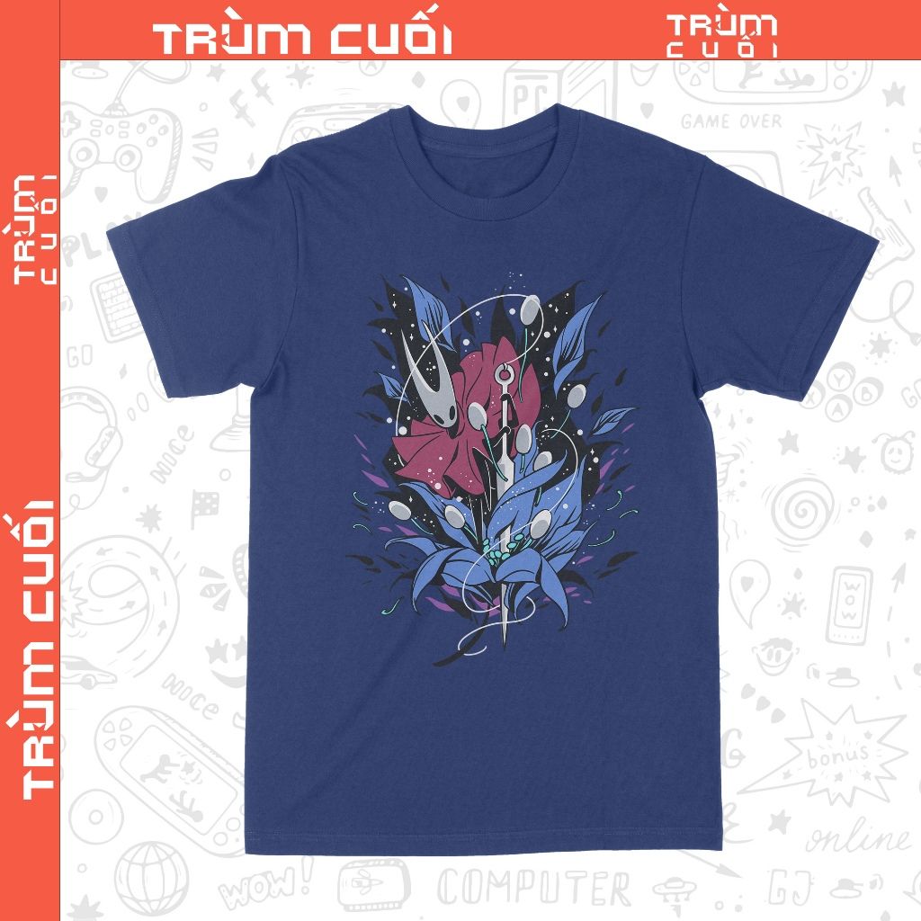  Áo thun Hornet - Hollow Knight: Silksong , Trùm Cuối Game, Unisex Cotton 100% 2 màu nam nữ 0525 