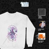  Áo sweater BST Hoa Linh Lục Địa - Liên Minh Huyền Thoại, Trùm Cuối Game, Unisex Nỉ bông 100% 2 màu nam nữ 