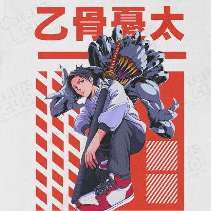  Áo thun Yuta Okkotsu - Jujutsu Kaisen 0, Trùm Cuối Manga Anime, Unisex Cotton 100% 2 màu nam nữ 0538 