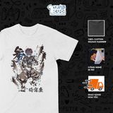  Áo thun Akaza - Kimetsu no Yaiba, Trùm Cuối Anime, Unisex Cotton 100% 4 màu nam nữ 0521 