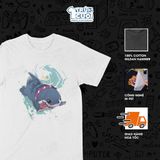  Áo thun Jeff the Land Shark - Marvel Rivals, Trùm Cuối Game, Unisex Cotton 100% 4 màu nam nữ 0518 