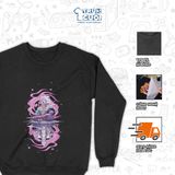  Áo sweater BST Hoa Linh Lục Địa - Liên Minh Huyền Thoại, Trùm Cuối Game, Unisex Nỉ bông 100% 2 màu nam nữ 