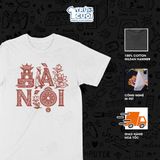  Áo thun Nét Đẹp Hà Nội, Trùm Cuối Việt Nam, Unisex Cotton 100% 4 màu nam nữ 0521 