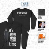  Áo sweater 2 mặt Leon - Resident Evil Requiem, Trùm Cuối Game, Unisex Nỉ bông 100% 2 màu nam nữ 0540 