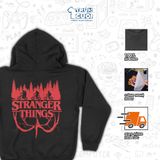  Áo hoodie Stranger Things, Trùm Cuối Cine, Nỉ Bông 100% Unisex nam nữ 0530 