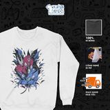  Áo sweater BST Hollow Knight: Silksong, Trùm Cuối Game, Unisex Nỉ bông 100% 2 màu nam nữ 0525 
