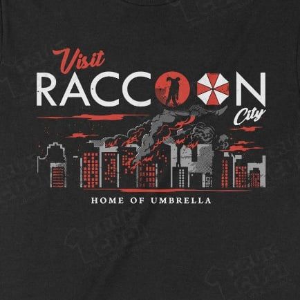  Áo thun Raccoon City - Resident Evil, Trùm Cuối Game, Unisex Cotton 100% 2 màu nam nữ 0539 