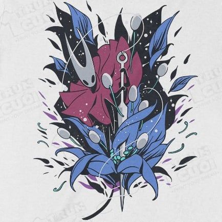  Áo sweater BST Hollow Knight: Silksong, Trùm Cuối Game, Unisex Nỉ bông 100% 2 màu nam nữ 0525 