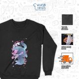  Áo sweater BST Hoa Linh Lục Địa - Liên Minh Huyền Thoại, Trùm Cuối Game, Unisex Nỉ bông 100% 2 màu nam nữ 