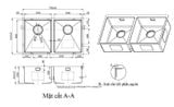  CHẬU BẾP BRS-006 HC 