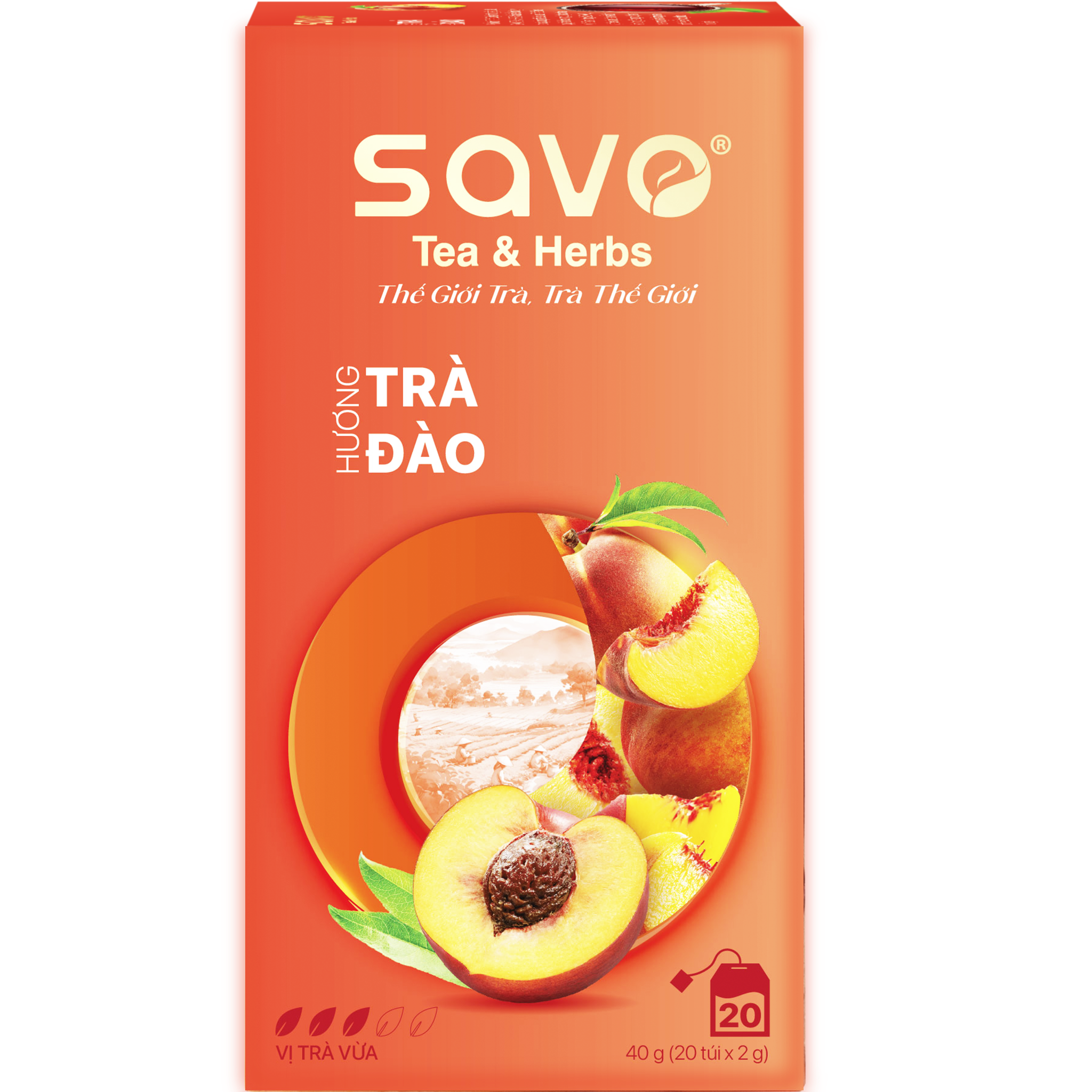 SAVO Đào (Hộp 20) 