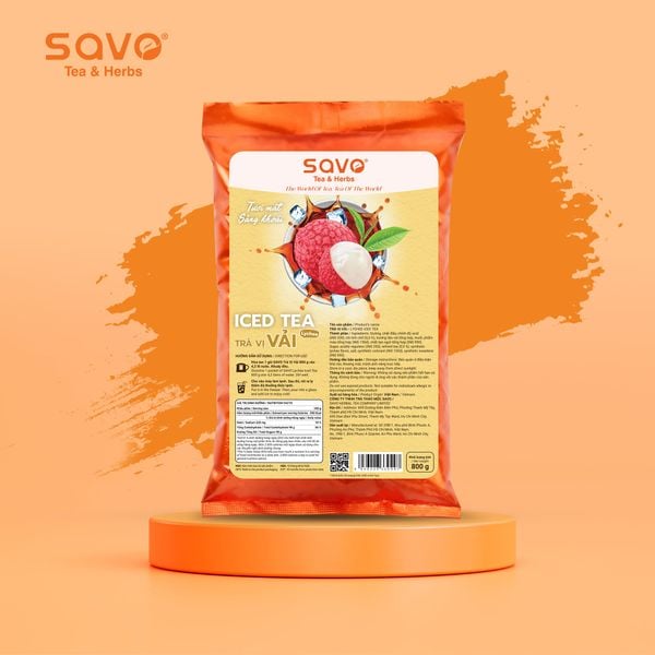 BST Trà Hòa Tan vị Trái Cây dạng túi. Nguồn: savotea.com