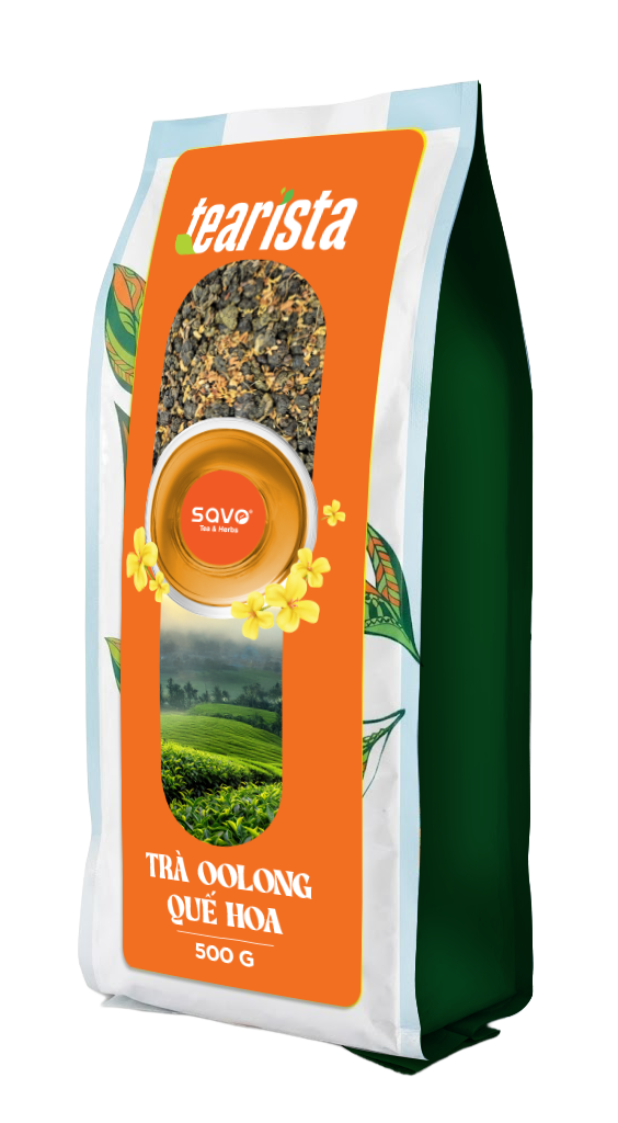  SAVO Oolong Quế hoa (túi 500g) 