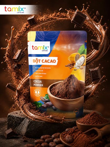 Bột cacao TAMIX công dụng tuyệt vời. Nguồn: savotea.com