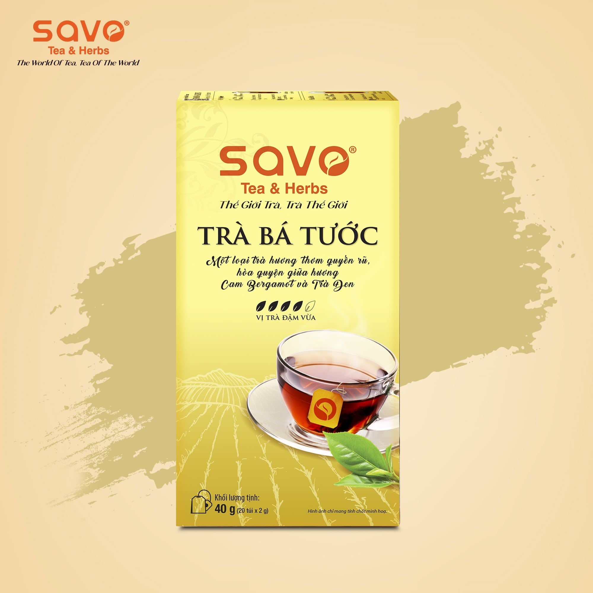  SAVO Trà Bá Tước (Túi lọc 20s) 