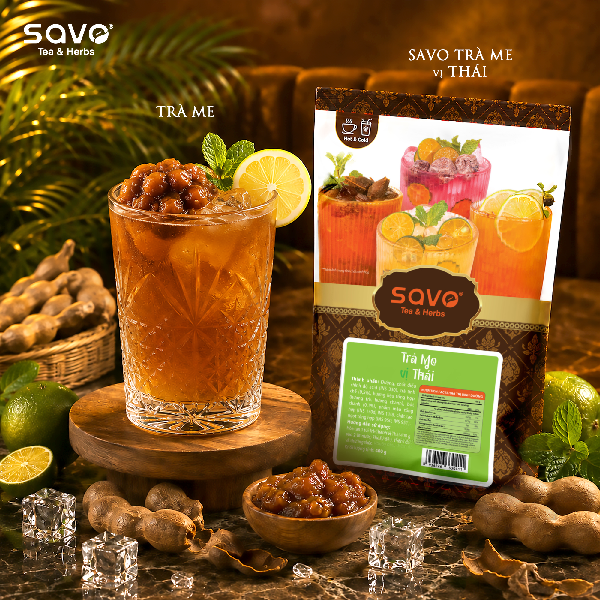  SAVO ICED TEA ME VỊ THÁI 