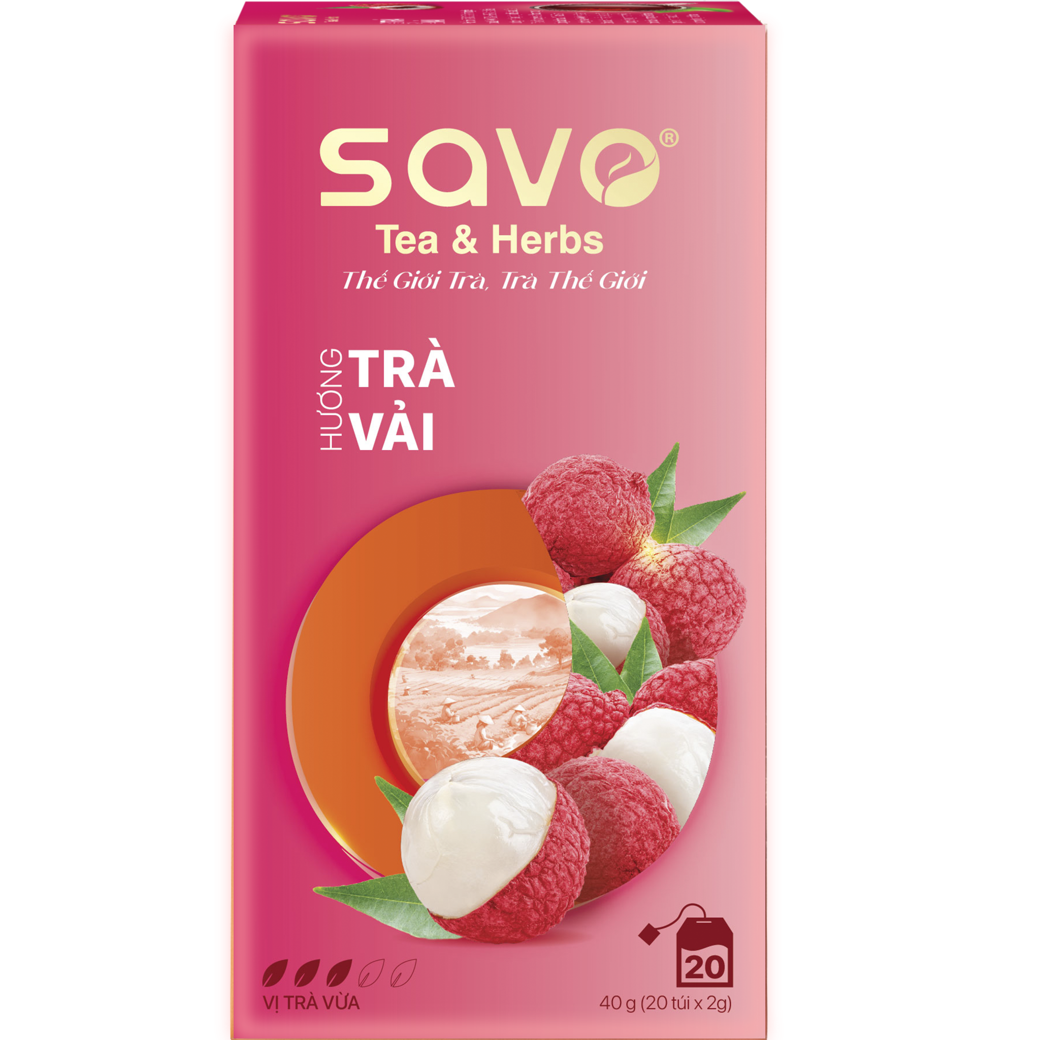  SAVO Vải (Hộp 20) 