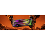  Bàn phím không dây Gaming Micropack RGB Wireless+Bluetooth+USB Wired Apollo GK-02W 