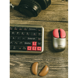  Bàn phím cơ không dây MicroPack Lifestyle K-168WM (Đen) 