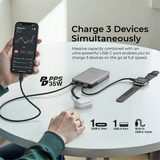  Pin sạc dự phòng kèm cáp MAZER 35W 10.000 mAh PowerCharge LINK (Chứng nhận CCC) 