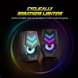  Loa Gaming máy tính đèn LED cầu vồng MicroPack Apollo GS-01 