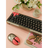  Bàn phím cơ không dây MicroPack Lifestyle K-168WM (Đen) 