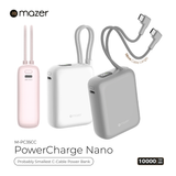  Pin sạc dự phòng kèm cáp C MAZER 10,000mAh/PD35W PowerCharge LINK 