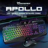  Bộ bàn phím chuột Gaming MicroPack Athene GC-201 