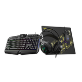  Combo bàn phím+chuột+lót chuột+tai nghe Gaming MicroPack Athene GC-401 