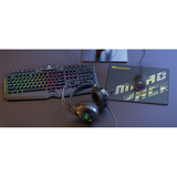  Combo bàn phím+chuột+lót chuột+tai nghe Gaming MicroPack Athene GC-401 