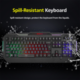  Bàn phím Gaming kháng nước đèn nền cầu vòng MicroPack CUPID GK-10 