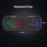  Bàn phím Gaming kháng nước đèn nền cầu vòng MicroPack CUPID GK-10 