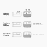  Pin sạc dự phòng kèm cáp C MAZER 10,000mAh/PD45W Ai-PC45R10-V7 PowerCharge RLink 