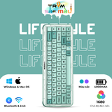  Bàn phím cơ Bluetooth Silent MicroPack Lifestyle K-168WM 