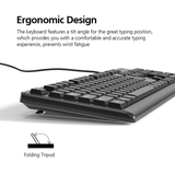  Bàn phím có dây MicroPack Classic Wired K-205 