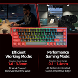  Bàn phím cơ Gaming Switch từ tính MicroPack ARES K-68M 