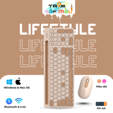  Bộ bàn phím chuột Bluetooth MicroPack Lifestyle KM-238W 